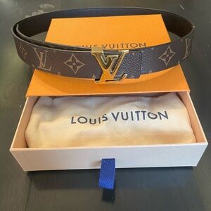 Louis Vuitton LV Initiales 30mm Reversible Belt